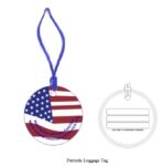 Patriotic Luggage Tag