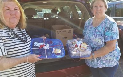 NWCA Princess Anne #143 Delivers Cookies to NAS Oceana Departments.