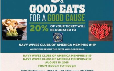 NWCA Memphis #119 Promotes “Good Eats for a Good Cause” fund raiser at their local Chili’s Restaurant in Millington, Tennessee on Monday, August 19, 2019.