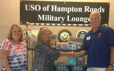 Members of Princess Anne #143 Assist local area USO’s with Food and Supplies, August 20, 2019.