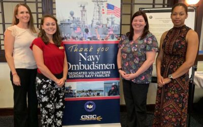 NWCA Memphis #119 supports Naval Support Activity (NSA) Mid-South Ombudsman Appreciation Luncheon, September 18, 2019.