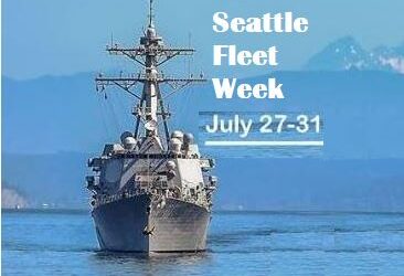 Seattle Area kicks off Virtual Fleet Week, July 27th – August 2nd.