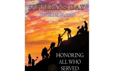 November 11, 2020: Veterans Day Greetings to “ALL WHO SERVED.”