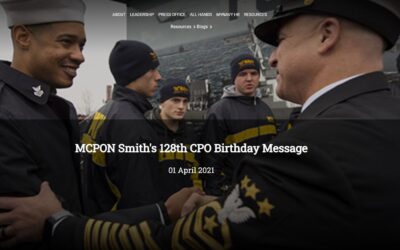 01April2021, United States Navy, Chief Petty Officer’s 128th Birthday.