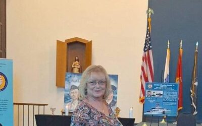 KATHY CAYTON, PNP, #300 IS AWARDED THE FOUR CHAPLAIN MEMORIAL FOUNDATION LEGION OF HONOR HUMANITARIAN AWARD